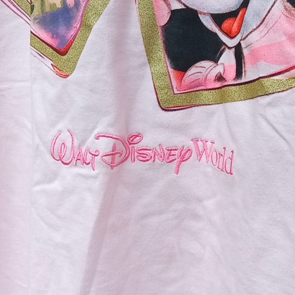 Walt Disney World Pink Cinderella Castle Shirt - Picture 6 of 15